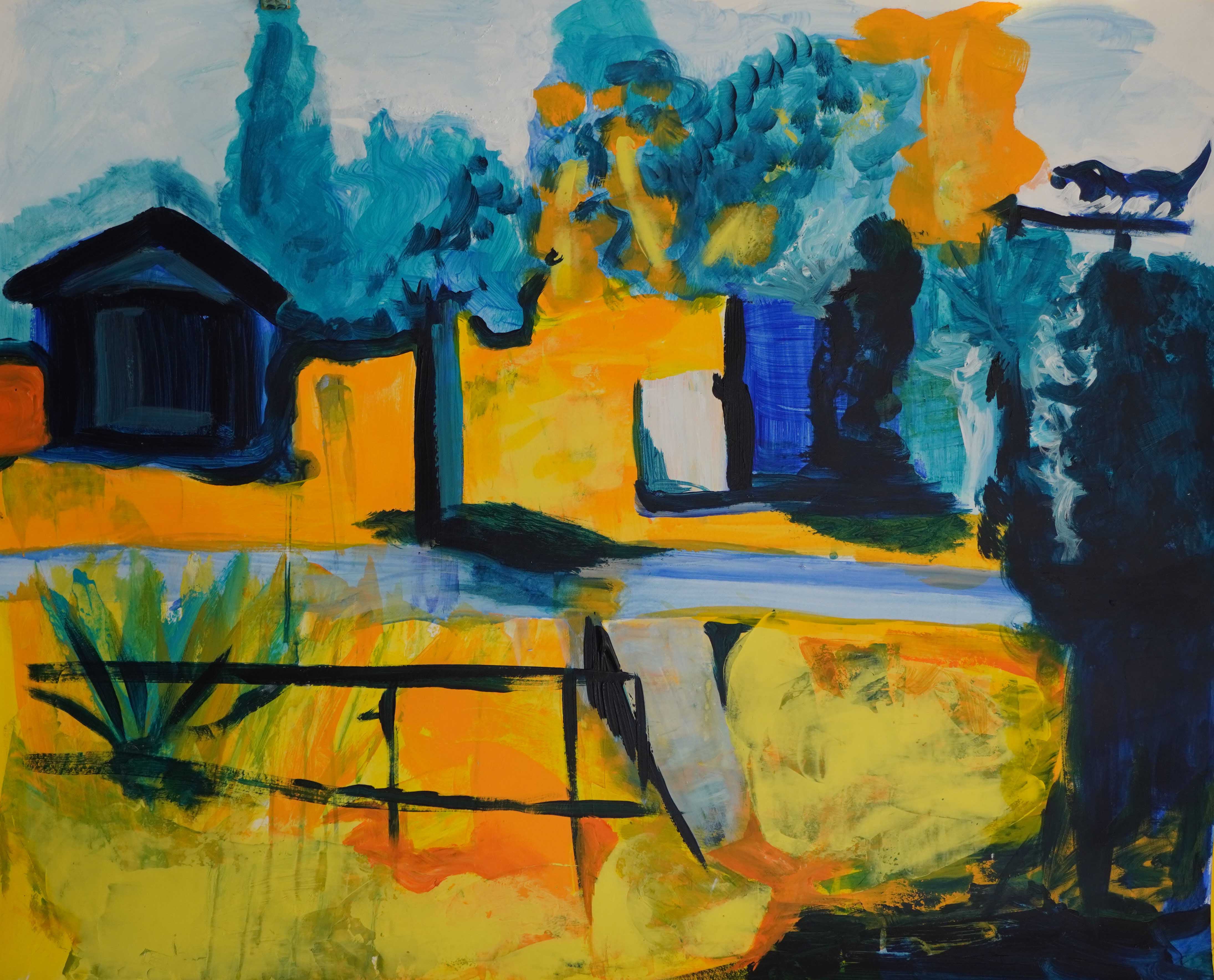 abstrafigue 2025trem 5 100X80 cm